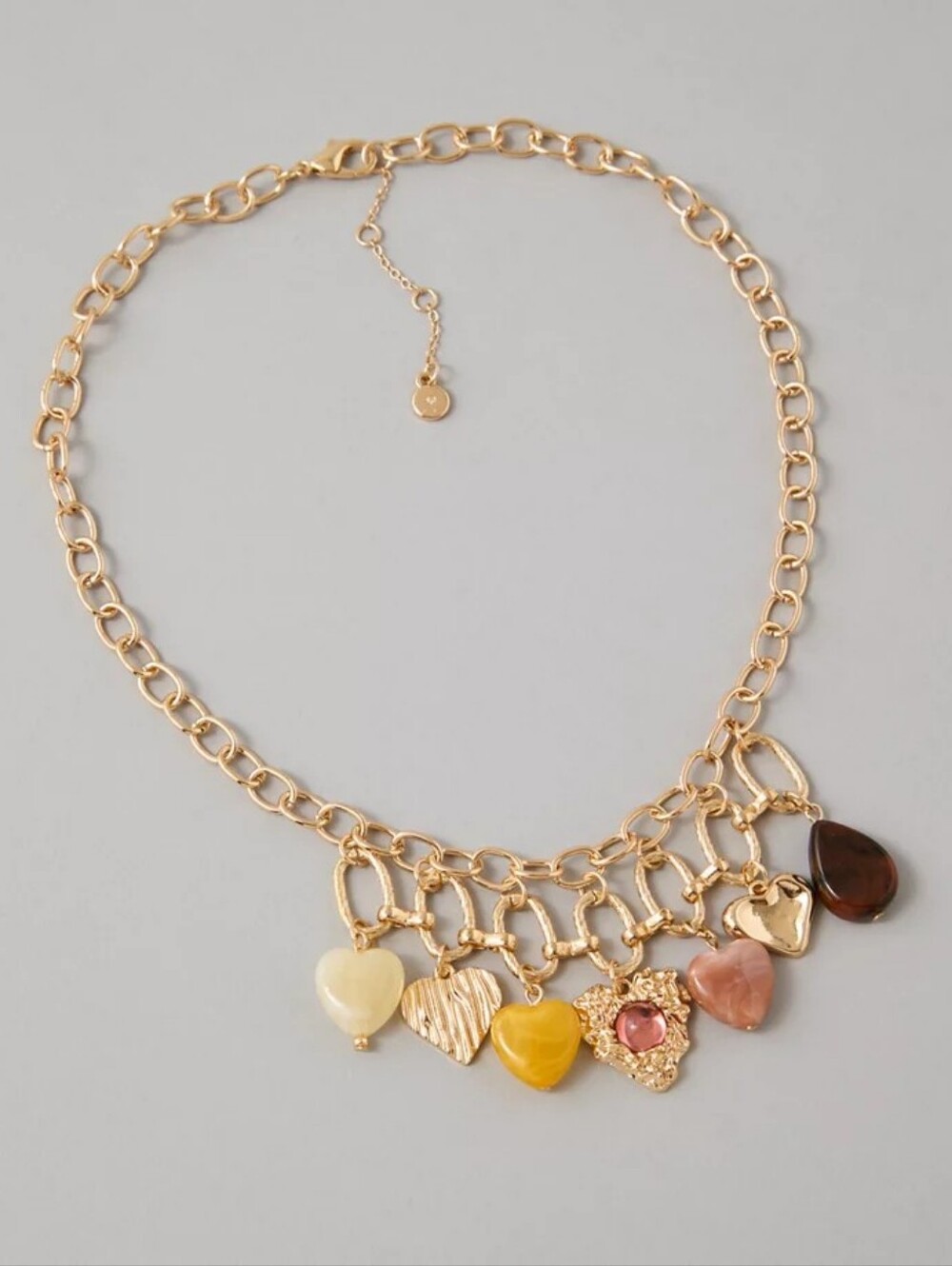 ❣️🪷NWT American Eagle AE Heart Charm Necklace 🌙